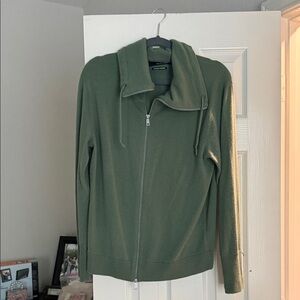 Ralph Lauren Olive Cashmere Sweater